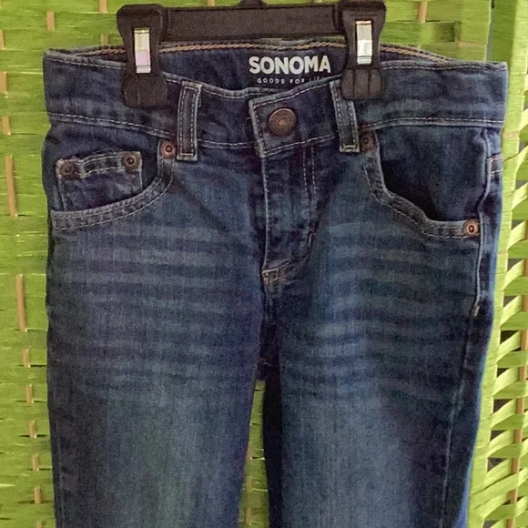 Sonoma Blue Straight Jeans Classic Style - Picture 2 of 6